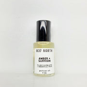 Amber + Saffron, 5 ml. Unisex Perfume Oil