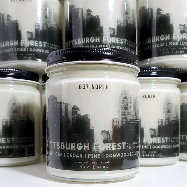 Pittsburgh Forest, 9 oz. Soy Candle