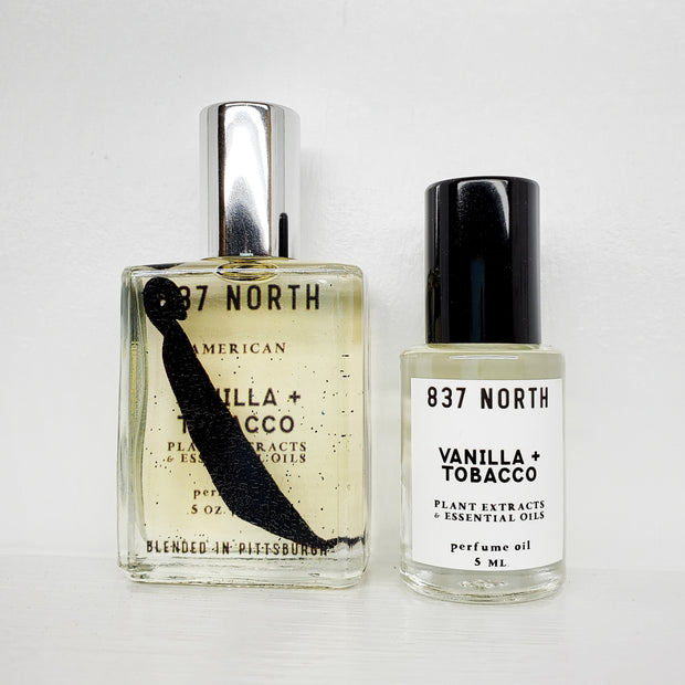 Vanilla + Tobacco, 5 ml. Unisex Perfume Oil