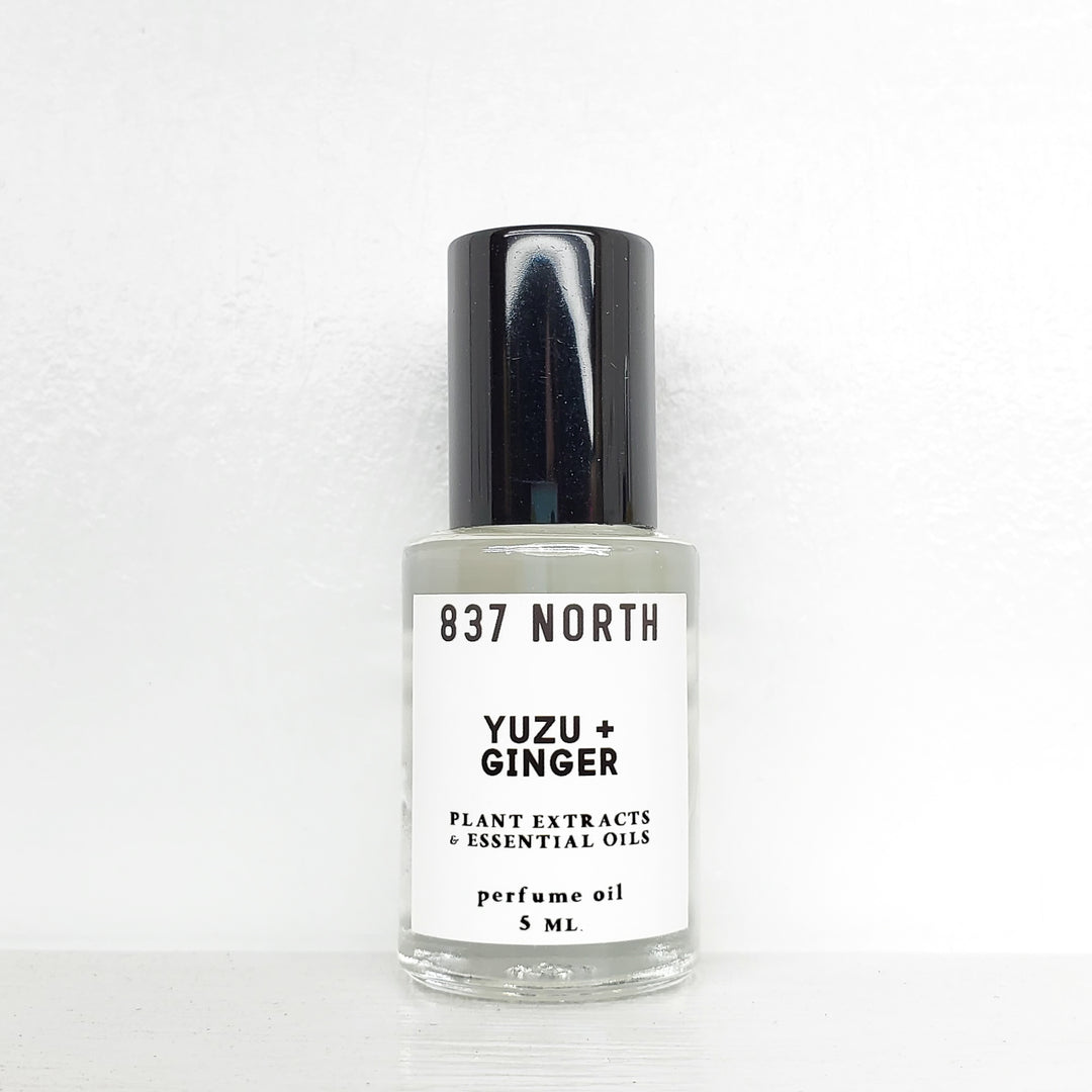 Yuzu + Ginger, 5 ml. Unisex Perfume Oil – 837 North