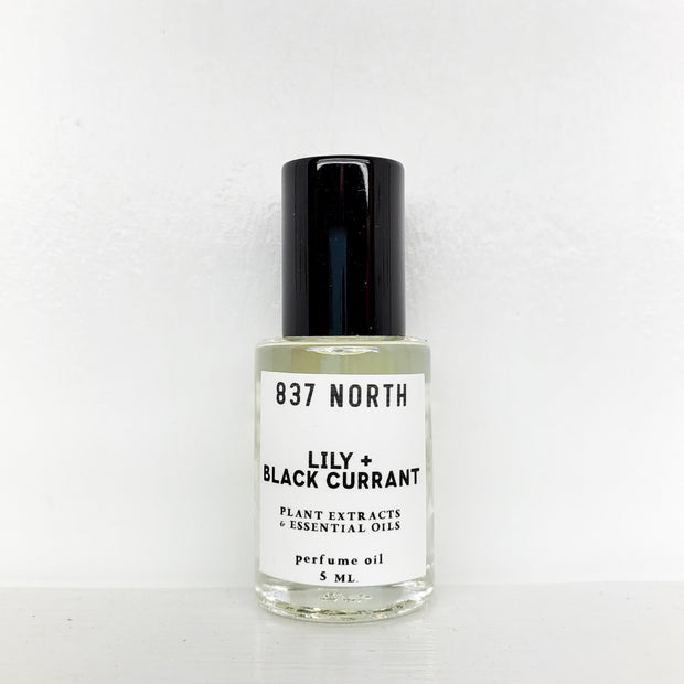 Lily + Black Currant, 5 ml. Unisex Perfume Oil