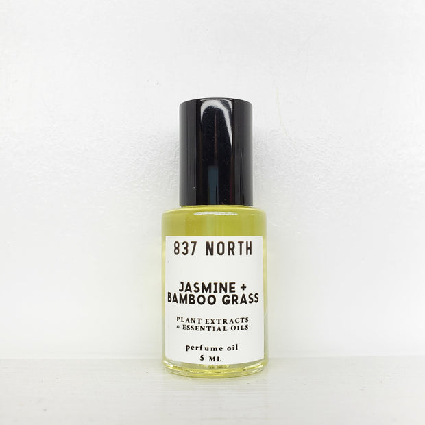 Jasmine + Bamboo Grass, 5 ml. Unisex Perfume Oil