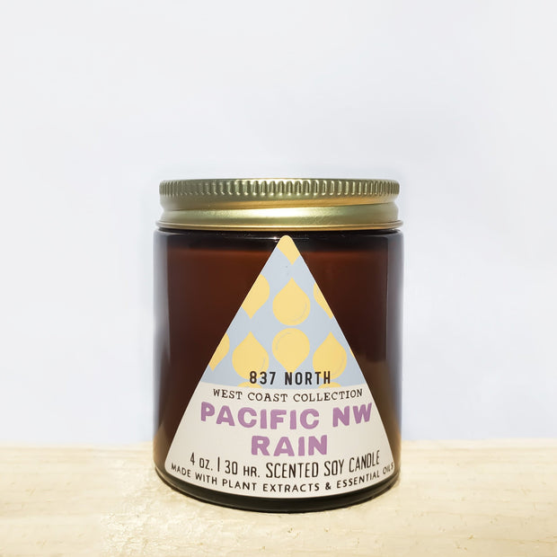 Pacific NW Rain, 4 oz. Soy Candle